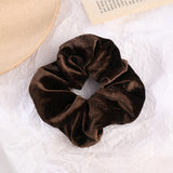 Flannel Hair Tie Hair Rope Amazon Velvet Fashion Ponytail Hair Accessories - Heritage cosmetics and beauty care