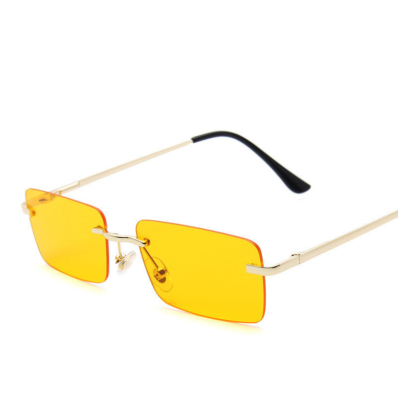 Rimless sunglasses women square - Heritage cosmetics and beauty care