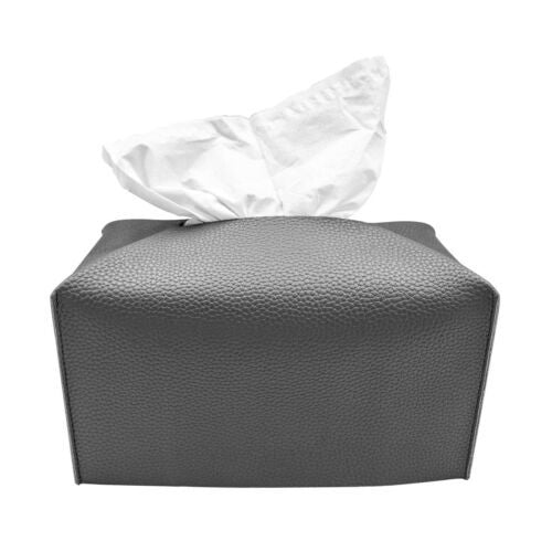 Modern Minimalist Coffee Table Leather Tissue Paper Box - Heritage cosmetics and beauty care