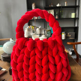 Diy Hand Woven Bag Women Heritage cosmetics and beauty care