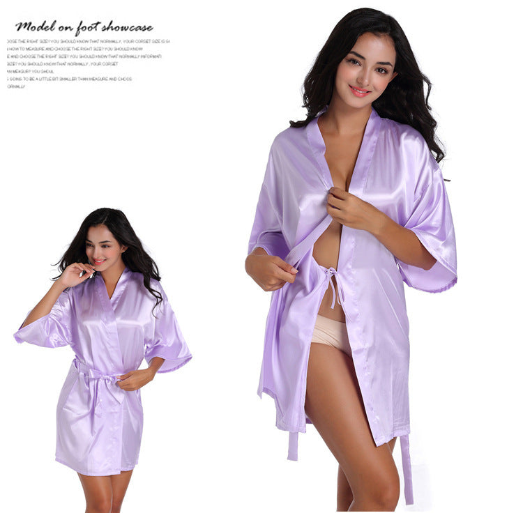 Bridesmaid dressing gown - Heritage cosmetics and beauty care