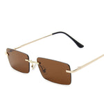 Rimless sunglasses women square - Heritage cosmetics and beauty care