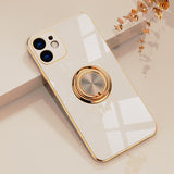 Electroplating Car Magnetic Mobile Phone Case Heritage cosmetics and beauty care