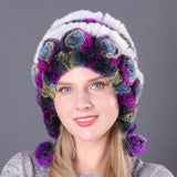 Warm And Thick Earmuffs Knitted Woolen Hats - Heritage cosmetics and beauty care