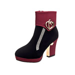 Fashion boots warm high heels - Heritage cosmetics and beauty care