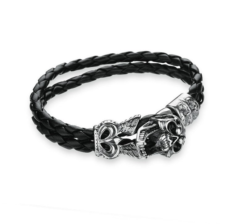 Stainless Steel Skull Bracelets - Heritage cosmetics and beauty care