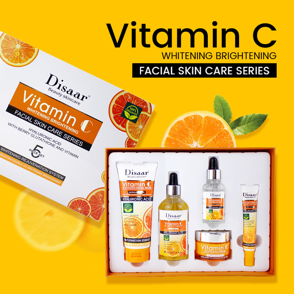 Vitamin C Skin Care Product Set Hydrating, Moisturizing And Brightening - Heritage cosmetics and beauty care