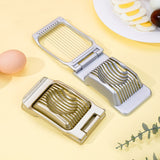 Aluminum Alloy Egg Cutter Multifunctional Kitchen Gadget - Heritage cosmetics and beauty care