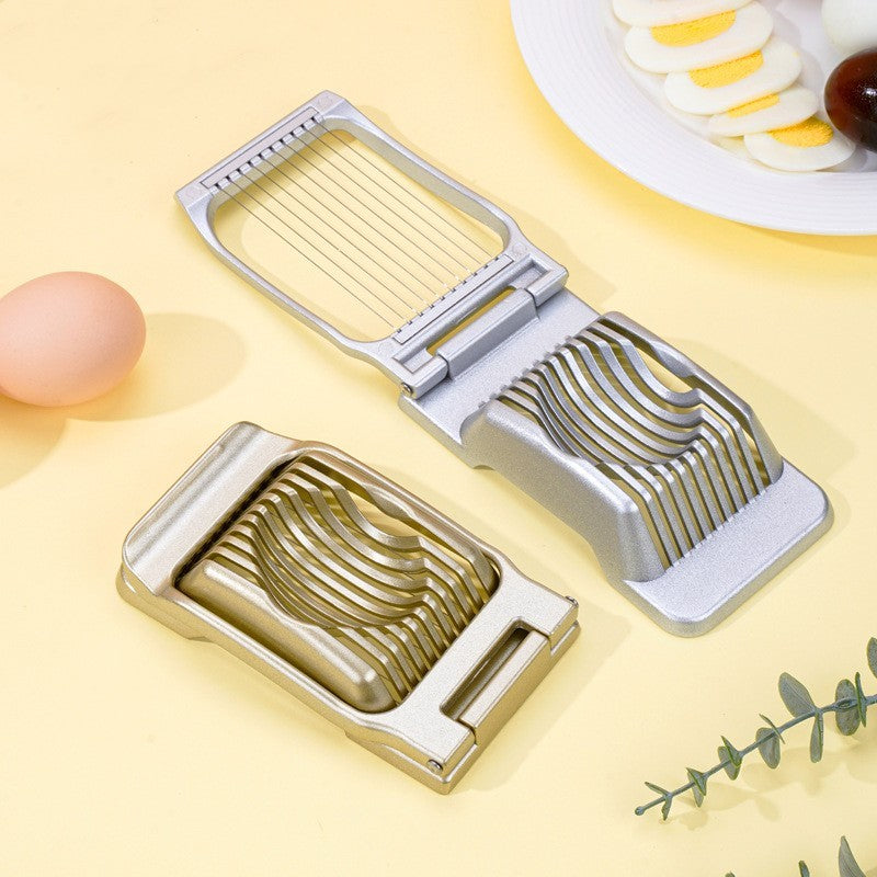 Aluminum Alloy Egg Cutter Multifunctional Kitchen Gadget - Heritage cosmetics and beauty care