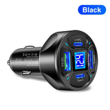 66W 2USB 2Type-c Digital Display Car Charger Support Super Fast Charge Heritage cosmetics and beauty care