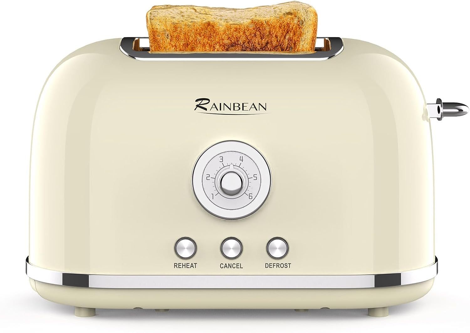 Toaster 2 Slice Retro Toaster Stainless Steel With 6 Bread Shade Settings And Bagel Cancel Defrost Reheat Function, Cute Bread Toaster With Extra Wide Slot And Removable Crumb Tray Heritage cosmetics and beauty care