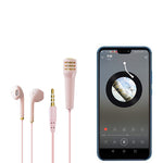 Wired mini earphone with microphone Heritage cosmetics and beauty care