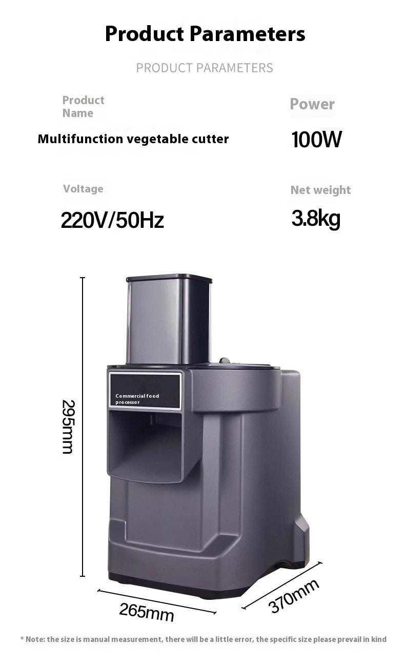 Commercial Vegetable Cutter Multi-function Automatic Dicing Slice - Heritage cosmetics and beauty care