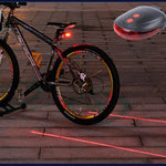 Bicycle Tail Light (5LED+2Laser) - Heritage cosmetics and beauty care