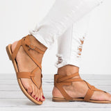 Women's flat sandals - Heritage cosmetics and beauty care