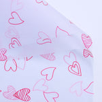 Romantic Hollow Love Mg Tissue Paper 28 Pieces - Heritage cosmetics and beauty care