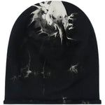 Autumn And Winter Tie-dye Black Pile Hats For Men And Women - Heritage cosmetics and beauty care