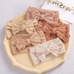 Baby Hair Accessories Elastic Head Bandwidth Edge Nylon Bow Headband For Children - Heritage cosmetics and beauty care