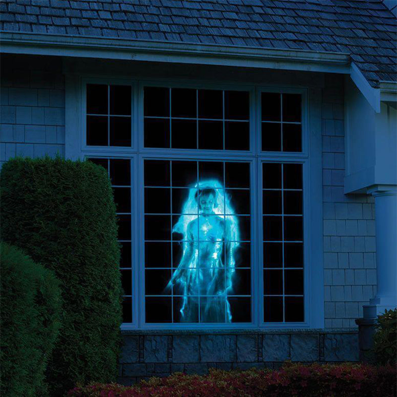 Window LED Lights Display Laser Halloween Home DJ Show Lights Christmas Spotlight Projector Movie Party Lights - Heritage cosmetics and beauty care