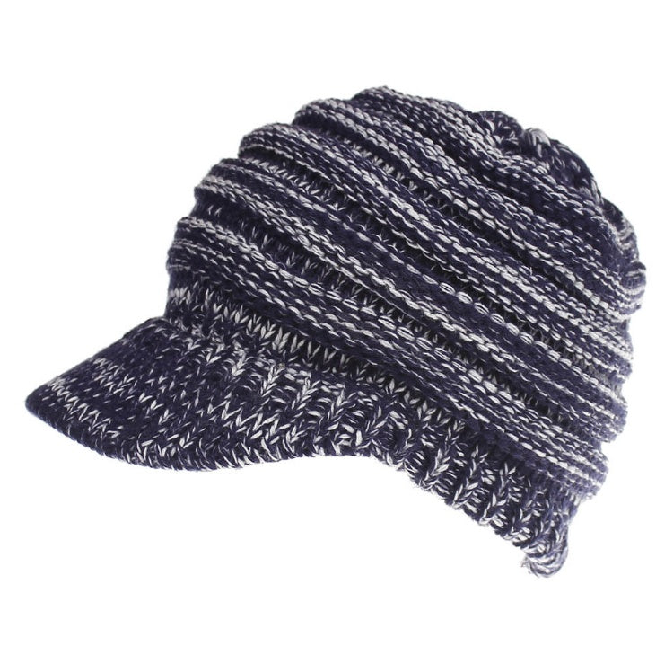 Women Ponytail Beanies Autumn Winter Hats Female Soft Knitting Caps Warm Ladies Skullies - Heritage cosmetics and beauty care