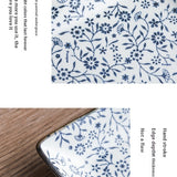 Ceramic Underglaze Antique Tableware Features Cold Dish Plate - Heritage cosmetics and beauty care