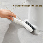 2-in-1 Multipurpose Bathroom Tile Floor Gap Cleaning Brush Window Groove Brush Convenient Household Corner Cleaning Tools - Heritage cosmetics and beauty care