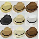 Summer hats men's summer casual trend hat female outdoor trip sunshade straw straw hats - Heritage cosmetics and beauty care