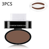 Eyebrow Powder Stamp Tint Stencil Kit Cosmetics Professional Makeup Waterproof Eye Brow Stamp Lift Eyebrow Enhancers Stencil Kit - Heritage cosmetics and beauty care