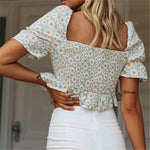 Slim halter short-sleeved tops for women's shirts Heritage cosmetics and beauty care