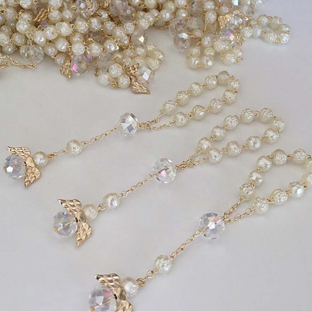 Angel rosary christening baptism Bracelets - Heritage cosmetics and beauty care