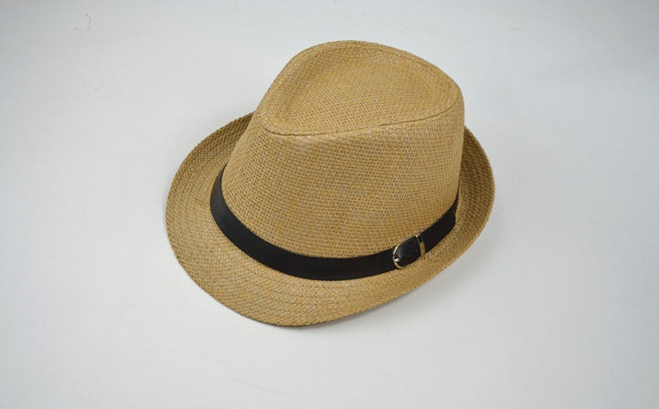 Summer hats men's summer casual trend hat female outdoor trip sunshade straw straw hats - Heritage cosmetics and beauty care