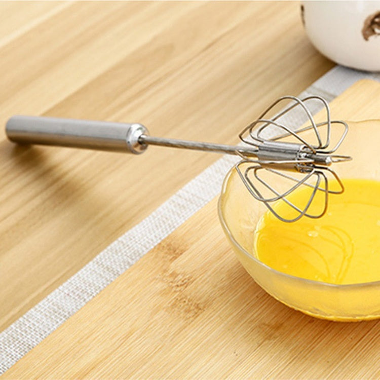 Egg Beater Household Mini Semi-automatic Manual Hand-held Cream Blender Stainless Steel Crack Heritage cosmetics and beauty care