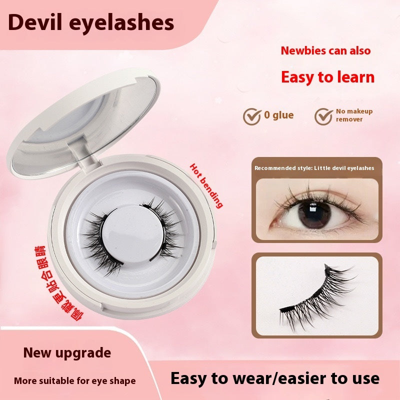 Magnetic Suction False Eyelashes Little Devil Supernatural Magnet Suit - Heritage cosmetics and beauty care