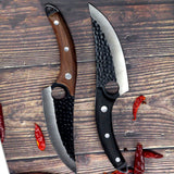 Slaughter Cutting Meat Boning Small Scimitar Special Skinning Killing Pigs Butcher - Heritage cosmetics and beauty care