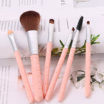 Set Of 6 Loose Powder Blush  Eye Shadow Brush Stick - Heritage cosmetics and beauty care