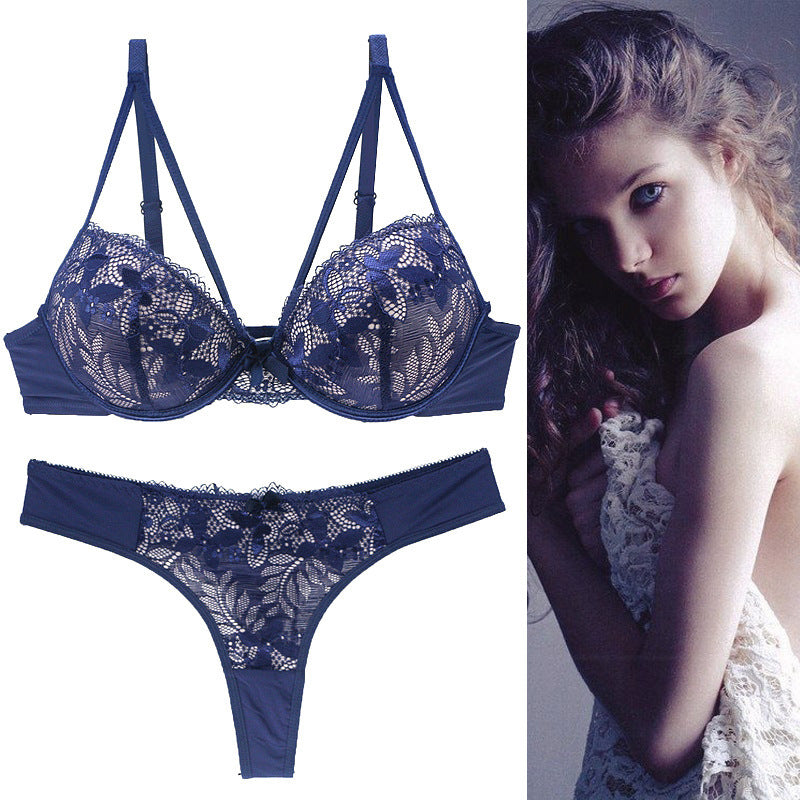 Push Up Underwear For Women Lace Bra Set - Heritage cosmetics and beauty care