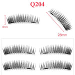 Double magnetic trimagnetic magnet false eyelash 24P full eye four sharpener magnetic eyelashes. - Heritage cosmetics and beauty care