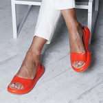 Women's flat sandals - Heritage cosmetics and beauty care