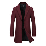 Coat men's woolen coat coat