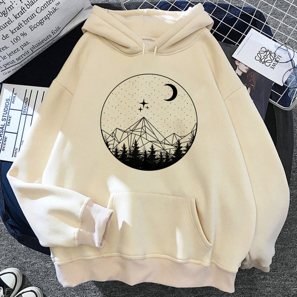 Acotar Hoodies Women Japanese Gothic Aesthetic Hood Female - Heritage cosmetics and beauty care