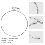 Classic Stainless Steel Necklace For Men And Women - Heritage cosmetics and beauty care