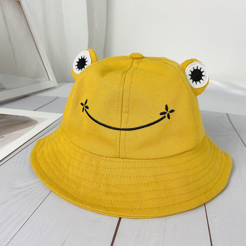 Fashionable Summer Hats For Children And Adults With Frog Pattern - Heritage cosmetics and beauty care