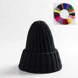 New Woolen Curly-brimmed Winter Warm Knitting Pointed Hats - Heritage cosmetics and beauty care