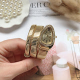 Women's Fashion Personality Bangle Watch - Heritage cosmetics and beauty care