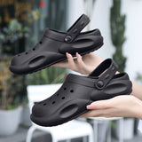 EVA Hole Shoes Beach Casual Baotou Sandals Non-slip Garden Clogs Shoes - Heritage cosmetics and beauty care