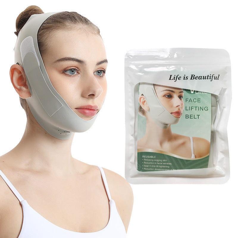 Breathable Bandage Lift Firming Face Anti-sagging Face-thinning Mask - Heritage cosmetics and beauty care