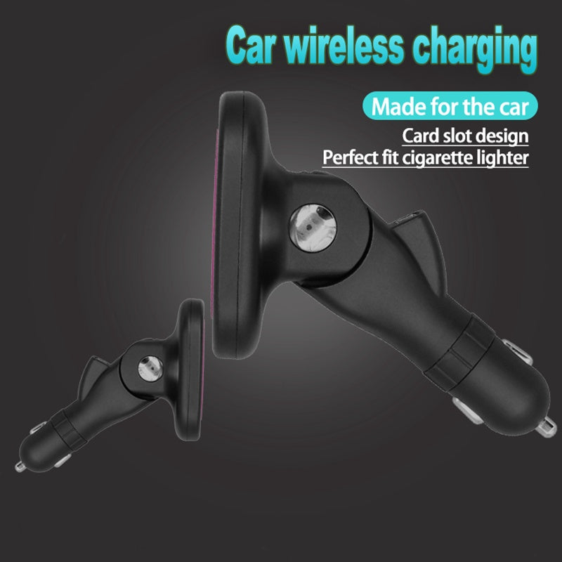 Car Mobile Phone Car Wireless Charger Car 360 Degree Rotating QI Magnetic Wireless Charging Car Holder Heritage cosmetics and beauty care