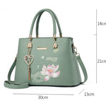 Women's Fashionable All-match Large Capacity Portable Shoulder Messenger Bag Heritage cosmetics and beauty care