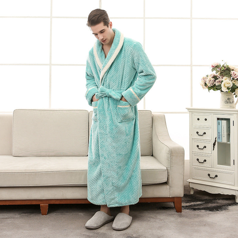 Women Pajamas Couple Gown Bathrobe Winter Robe - Heritage cosmetics and beauty care