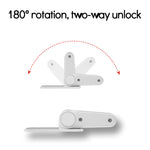 Door Lever Lock Child Pets Safety Lock Door Handle Fixed Anti-theft For Door Children Safety Care Door Stops - Heritage cosmetics and beauty care